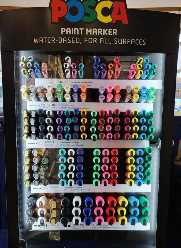 POSCA PAINT MARKERS