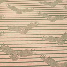 TRICOT PRINT ADELAAR ZALM