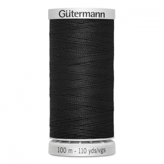 GUTERMANN 100M EXTRA STERK-000 ZWART