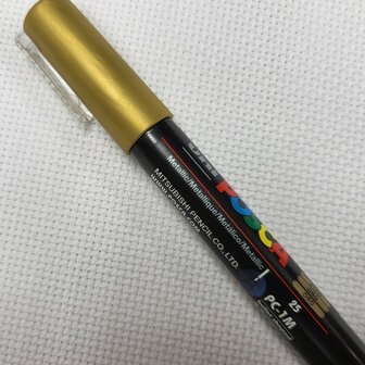  POSCA PC-1M NR 25 GOUD METALLIC