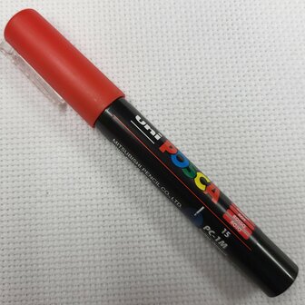  POSCA PC-1M NR 15 ROOD