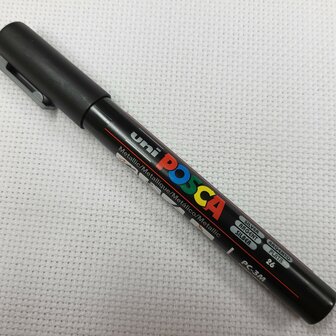  POSCA PC-3M NR 26 ZILVER METALLIC