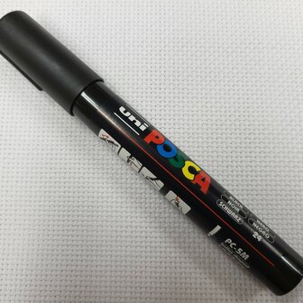  POSCA PC-5M NR 24 ZWART