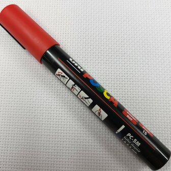  POSCA PC-5M NR 15 ROOD