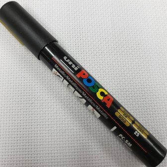  POSCA PC-5M NR 25 GOUD METALLIC