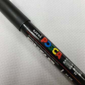  POSCA PC-5M NR 26 ZILVER METALLIC