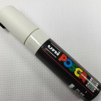 POSCA PC-8K KL. 1 WIT