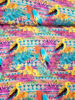 5467-714 VISCOSE DIGITAL STYLEZ PARAKEET