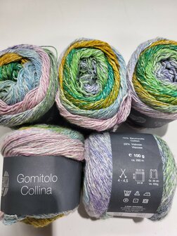 PAKKET 5 X LANA GROSSA GOMITOLO COLLINA 1013