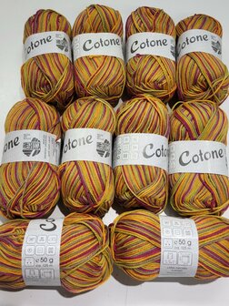 PAKKET 10 X LANA GROSSA COTONE  347