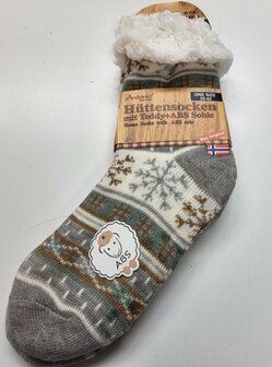 HUTTENSOCKEN  4 GRIJS