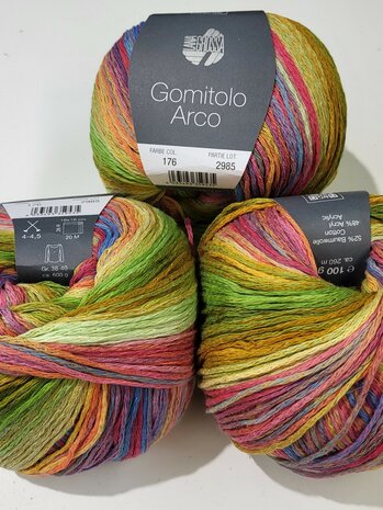 PAKKET 3X GOMITOLO ARCO KLEUR 176