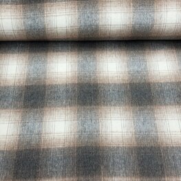 Q22495-053D DEBORA BRUSHED CHECK
