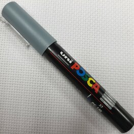 POSCA PC-1M NR 37 GRIJS METALLIC POSCA PC-1M NR 37 GRIJS METALLIC