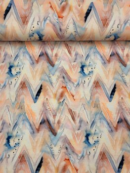 5451-1852 JERSEY DIGITAL STYLEZ WATERCOLOUR WAVE 5451-1852 JERSEY DIGITAL STYLEZ WATERCOLOUR WAVE