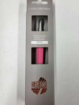 HAAKNAALD ALUMINIUM MET GEKLEURD HANDVAT 10MM HAAKNAALD ALUMINIUM MET GEKLEURD HANDVAT 10MM