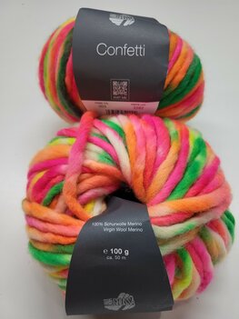 PAKKET 2X LANA GROSSA CONFETTI 3
