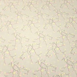 KATOEN BATIST BLOSSOM PRINT