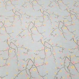 KATOEN BATIST BLOSSOM PRINT